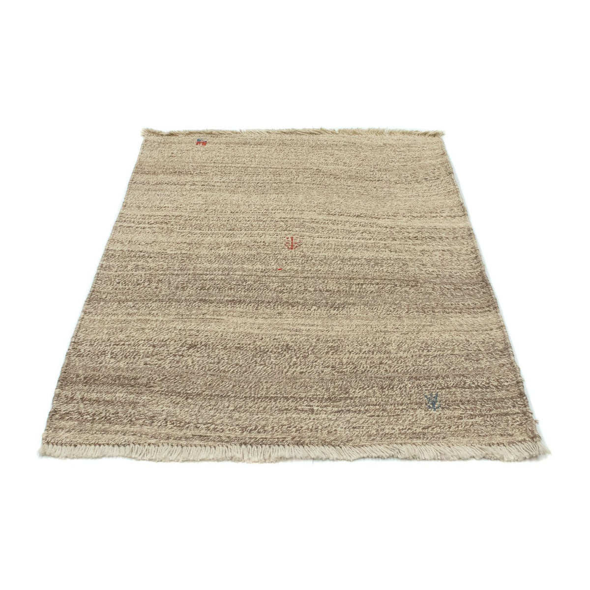 Gabbeh tapijt - Perzisch - 105 x 83 cm - beige
