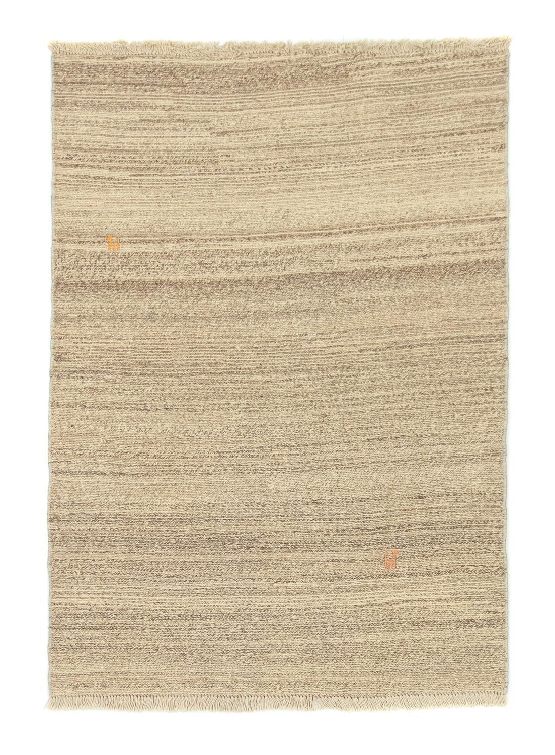 Gabbeh tapijt - Perzisch - 140 x 101 cm - beige