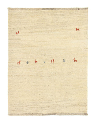 Gabbeh tapijt - Perzisch - 138 x 105 cm - beige