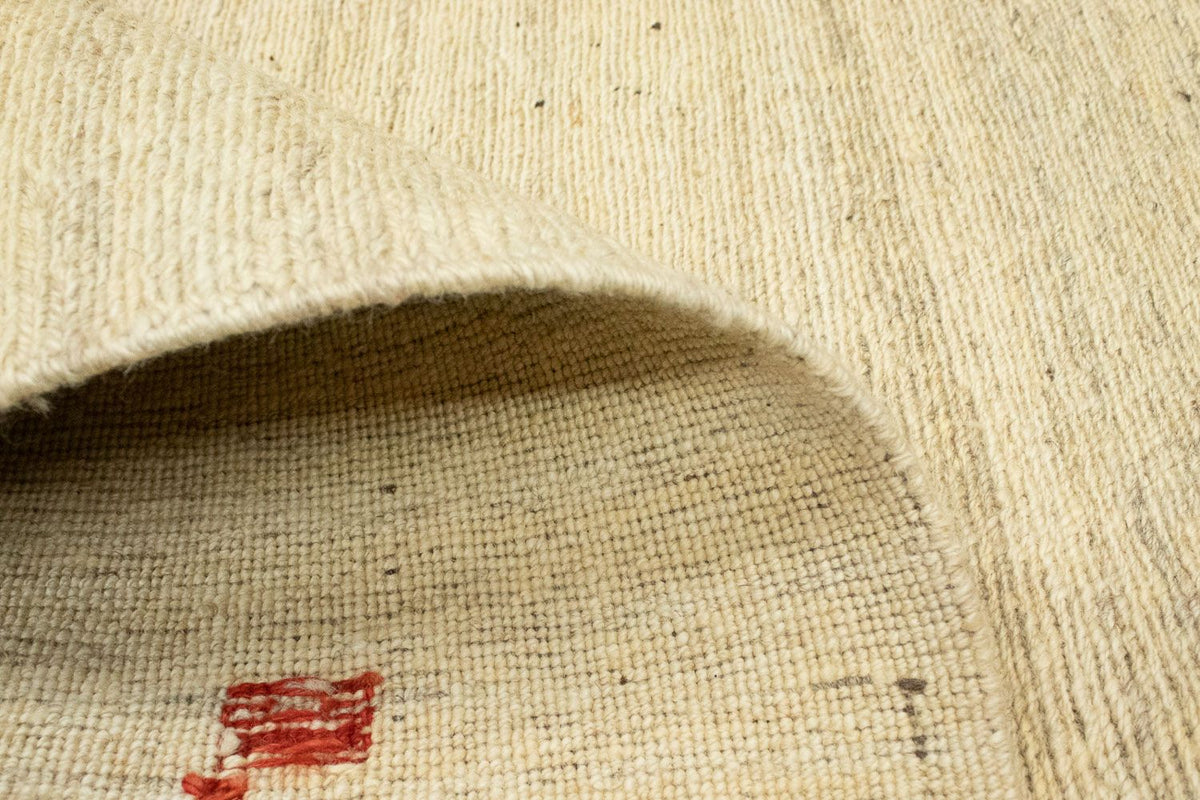 Gabbeh tapijt - Perzisch - 138 x 105 cm - beige