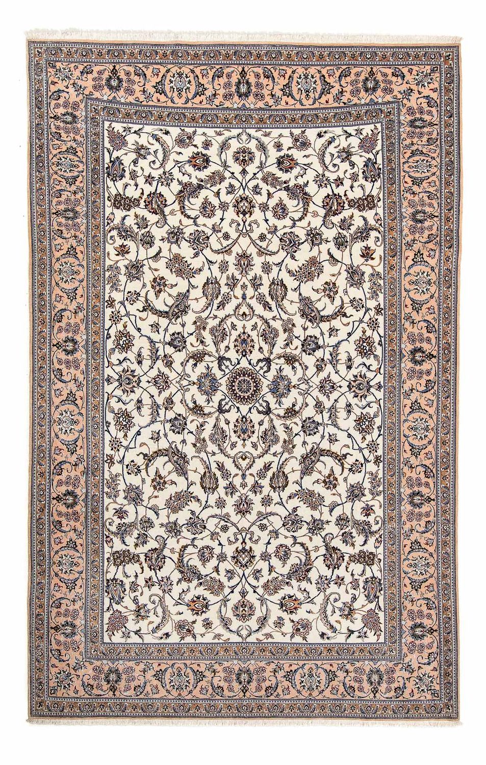 Perzisch tapijt - Nain - Premium - 320 x 207 cm - beige