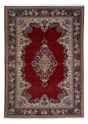 Perzisch tapijt - Ghom - 190 x 130 cm - rood