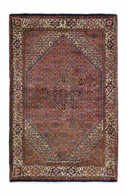Perzisch tapijt - Bijar - 210 x 136 cm - licht rood