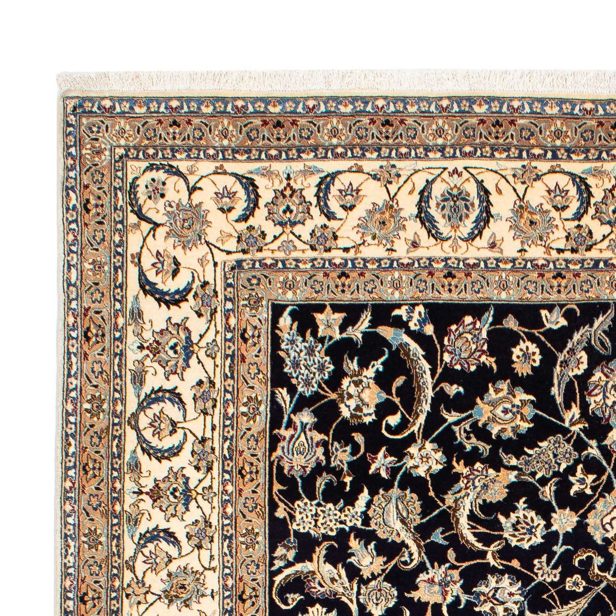 Perzisch tapijt - Nain - Premium - 264 x 172 cm - donkerblauw