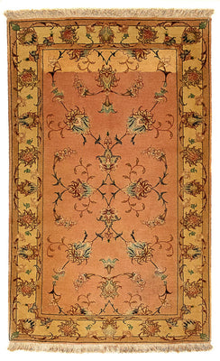 Perzisch tapijt - Tabriz - Royal - 116 x 70 cm - bruin