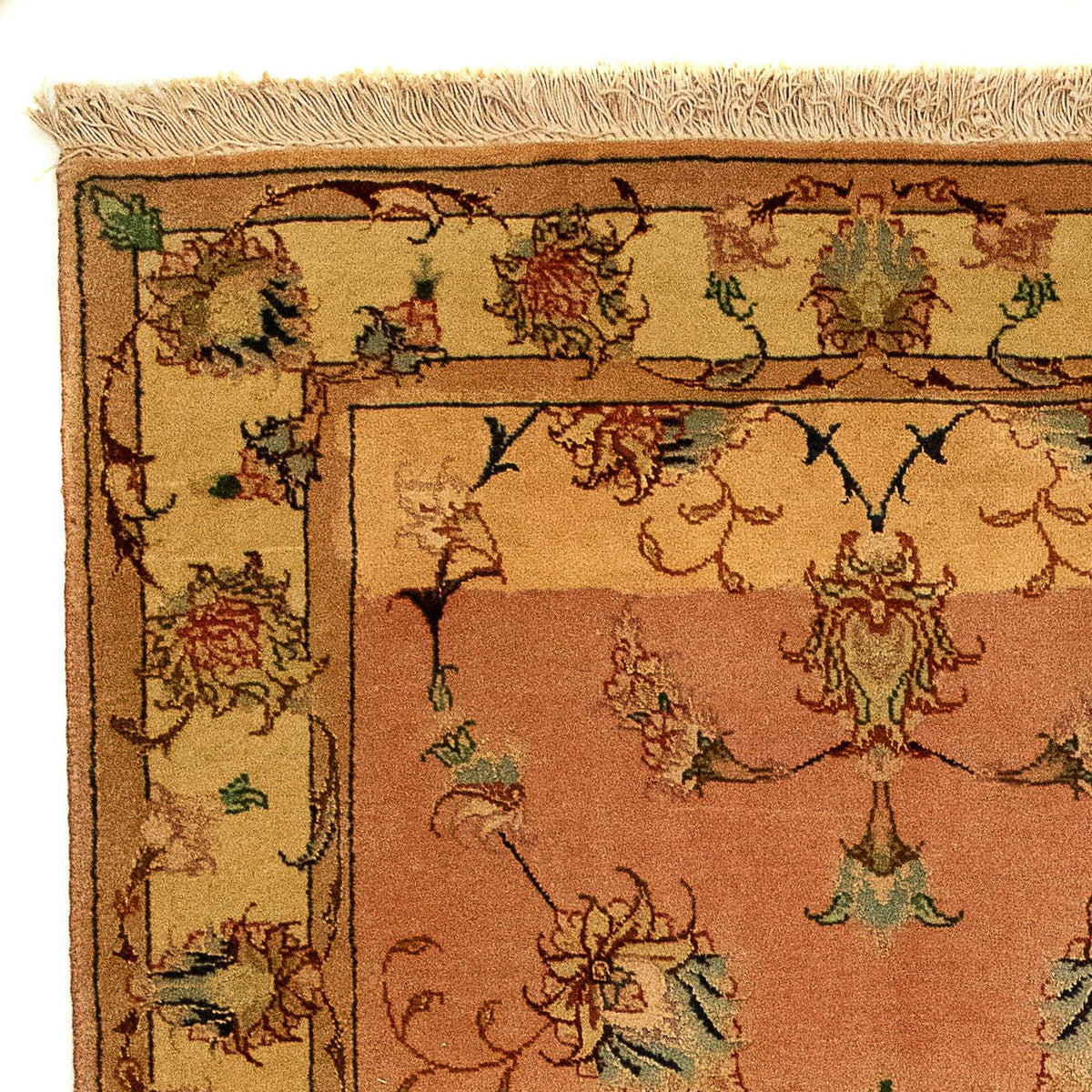 Perzisch tapijt - Tabriz - Royal - 116 x 70 cm - bruin