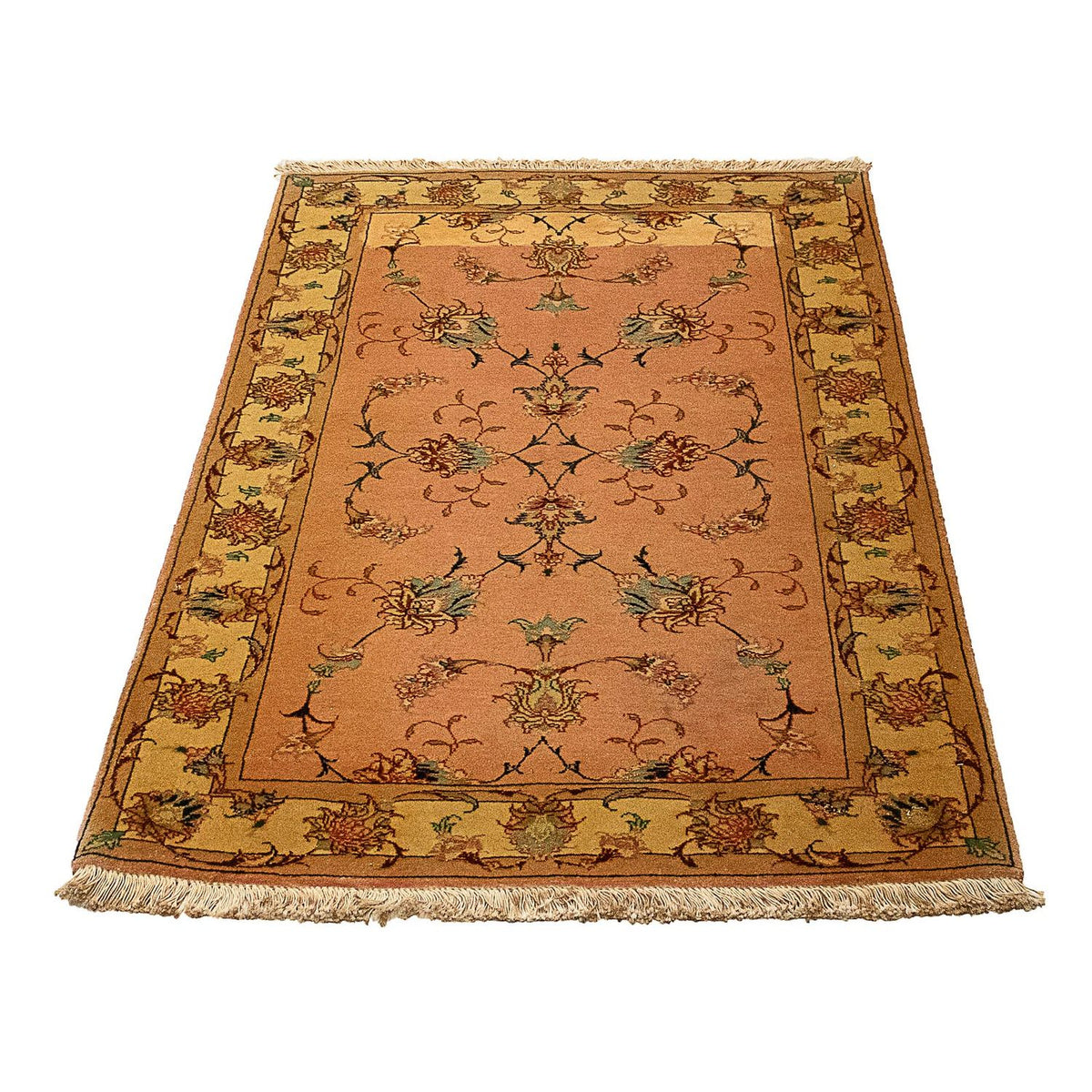 Perzisch tapijt - Tabriz - Royal - 116 x 70 cm - bruin