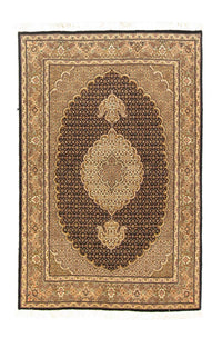 Perzisch tapijt - Tabriz - Royal - 150 x 100 cm - donkerblauw