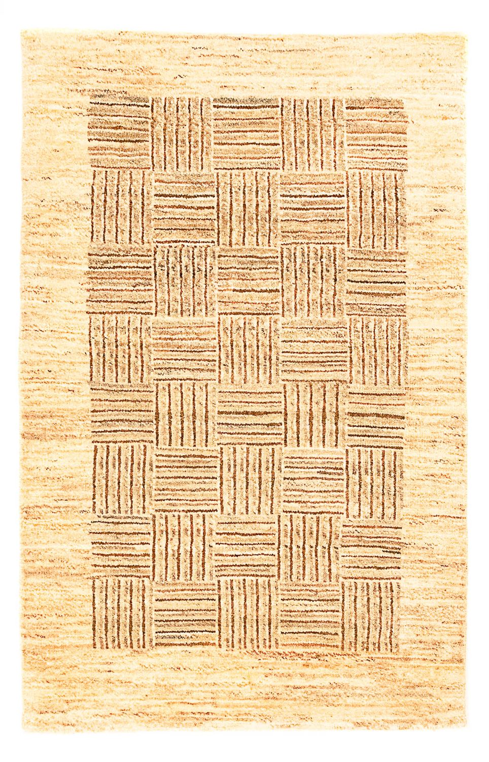 Gabbeh tapijt - Indus - 97 x 62 cm - beige