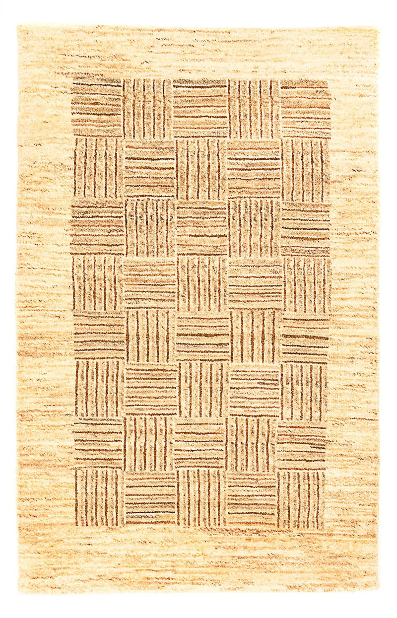 Gabbeh tapijt - Indus - 97 x 62 cm - beige