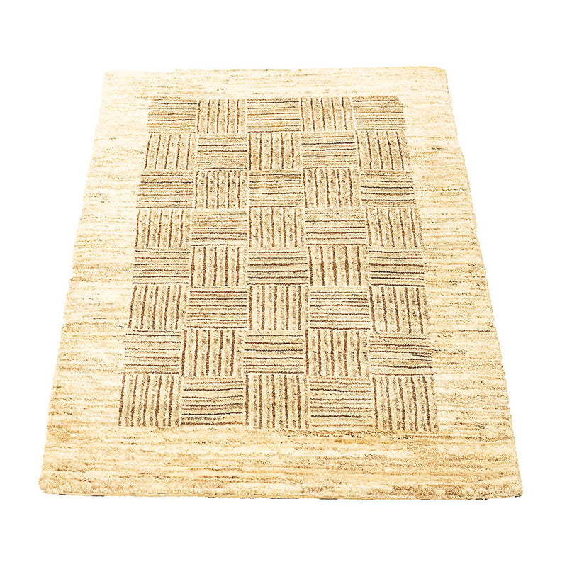 Gabbeh tapijt - Indus - 97 x 62 cm - beige
