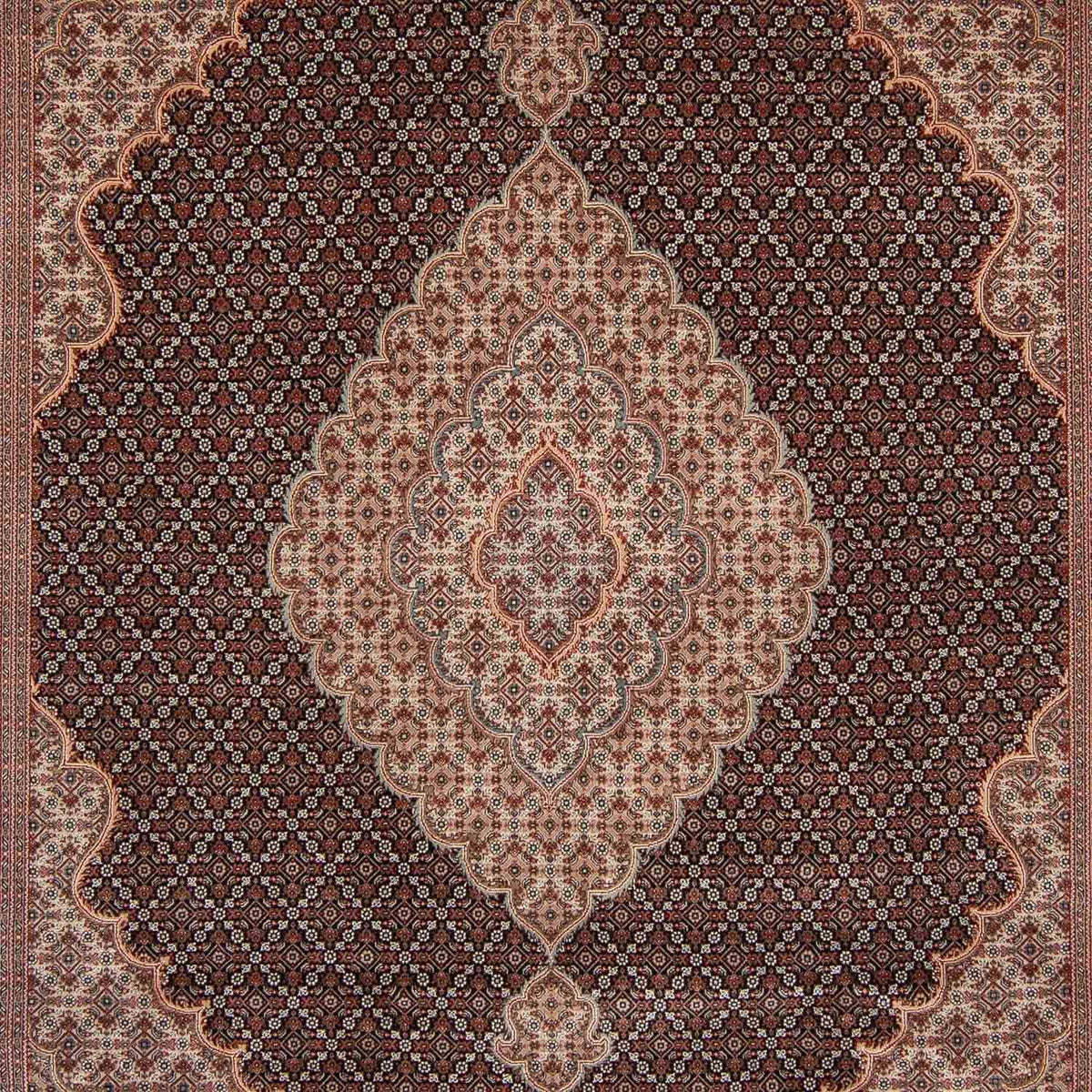 Perzisch tapijt - Tabriz - 346 x 247 cm - donkerblauw