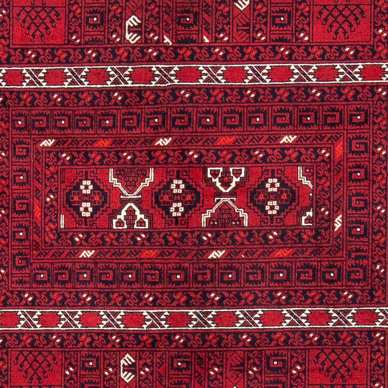 Turkaman tapijt - 246 x 157 cm - donkerrood