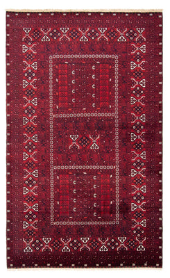 Turkaman tapijt - 252 x 160 cm - donkerrood