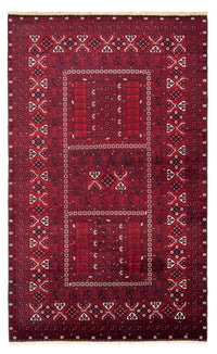 Turkaman tapijt - 252 x 160 cm - donkerrood
