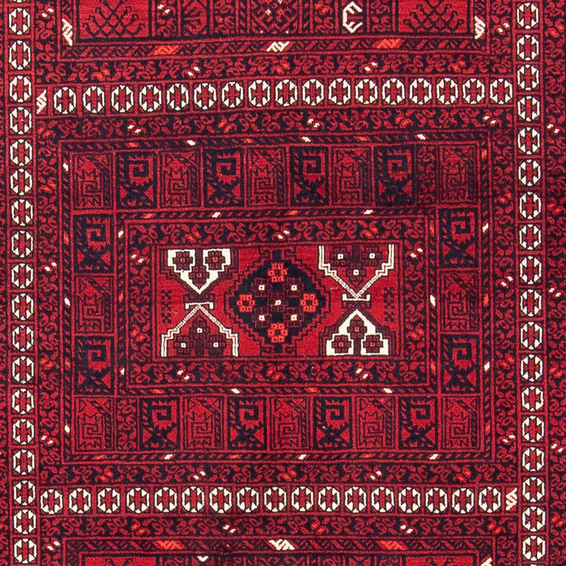 Turkaman tapijt - 252 x 160 cm - donkerrood