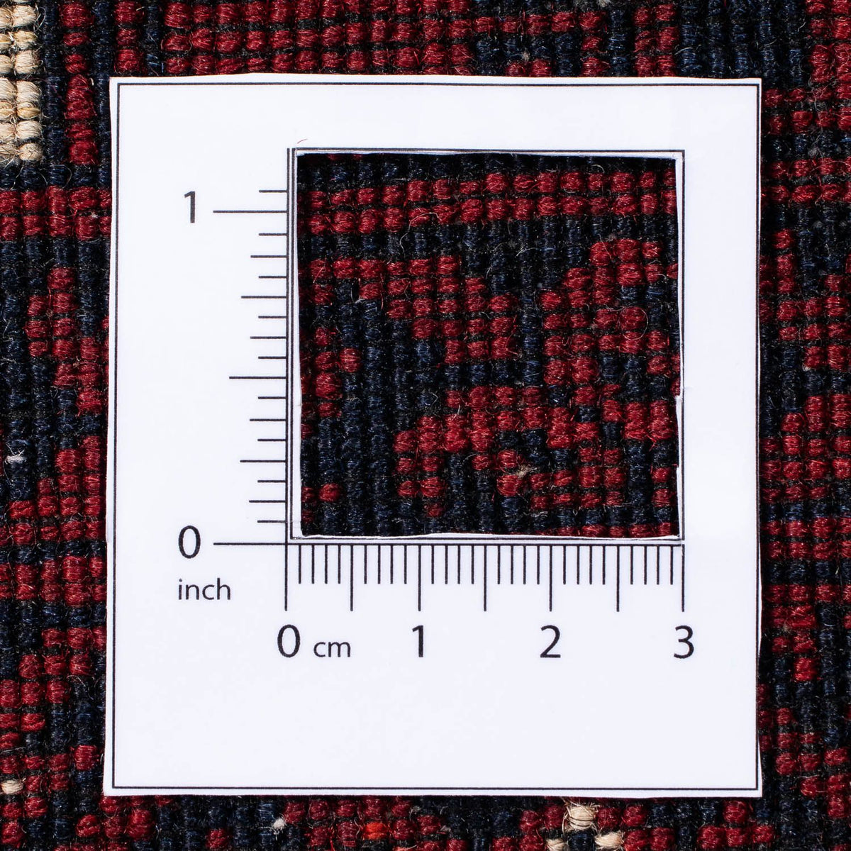 Turkaman tapijt - 252 x 160 cm - donkerrood