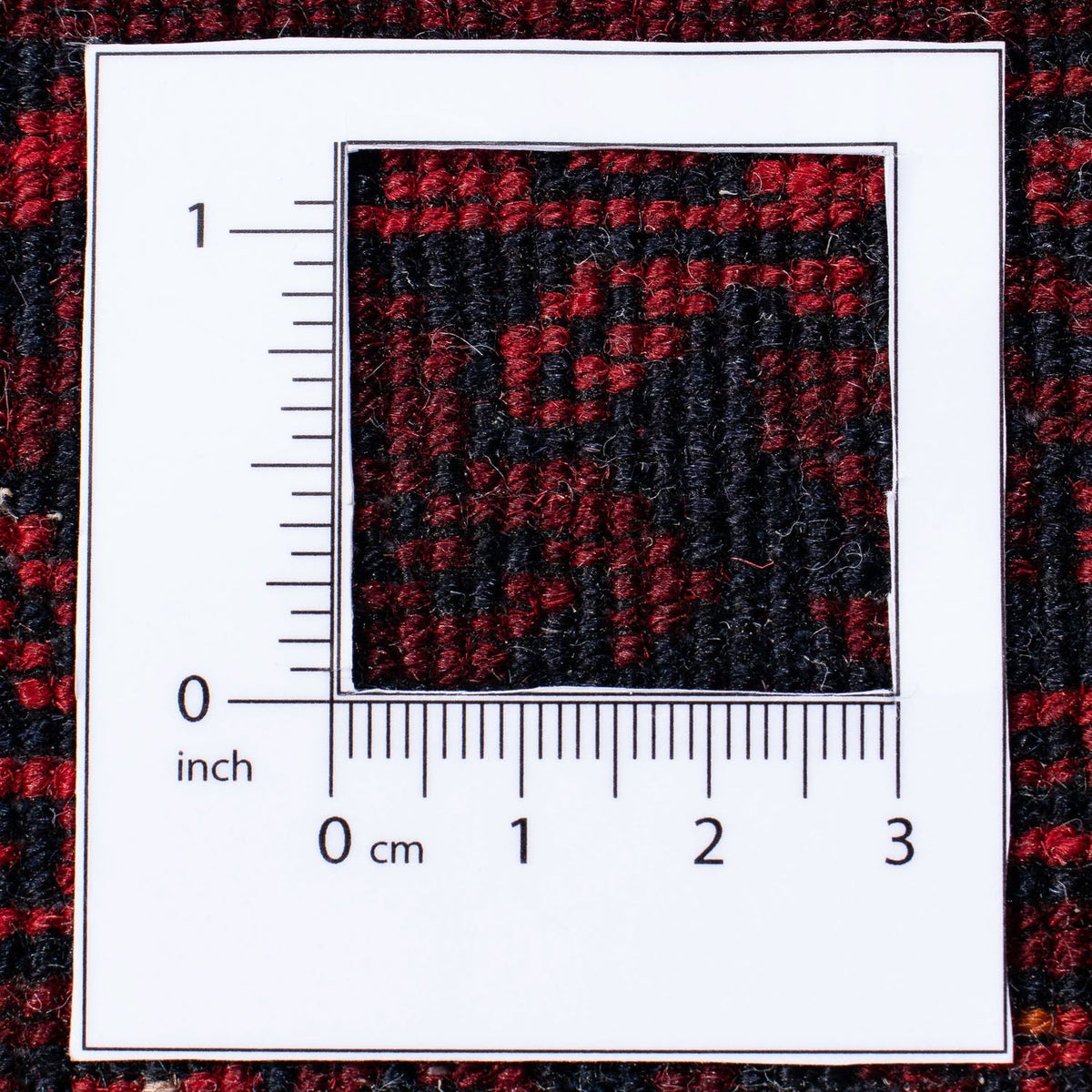 Turkaman tapijt - 246 x 160 cm - donkerrood