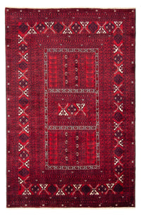 Turkaman tapijt - 240 x 157 cm - donkerrood