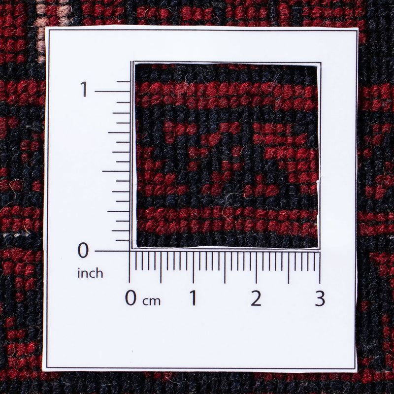 Turkaman tapijt - 240 x 157 cm - donkerrood