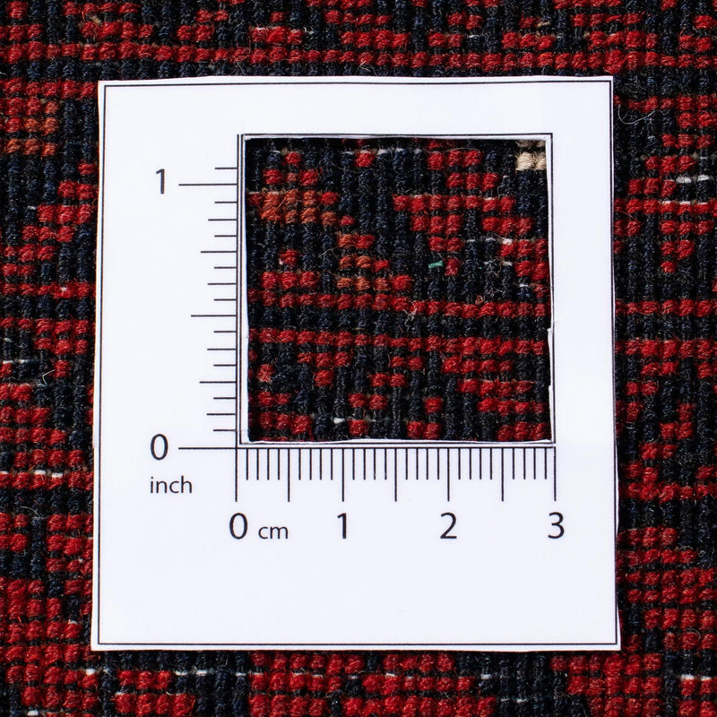 Turkaman tapijt - 243 x 160 cm - donkerrood