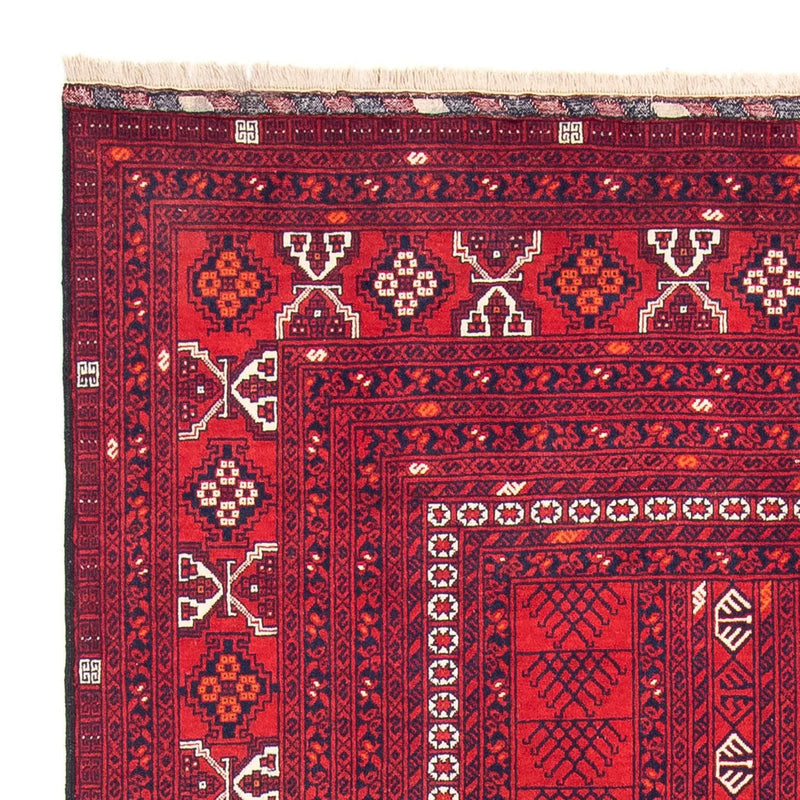 Turkaman tapijt - 245 x 158 cm - donkerrood