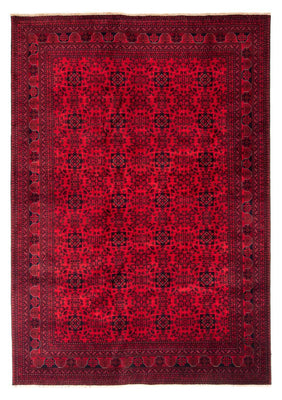 Afghaans tapijt - 287 x 202 cm - donkerrood