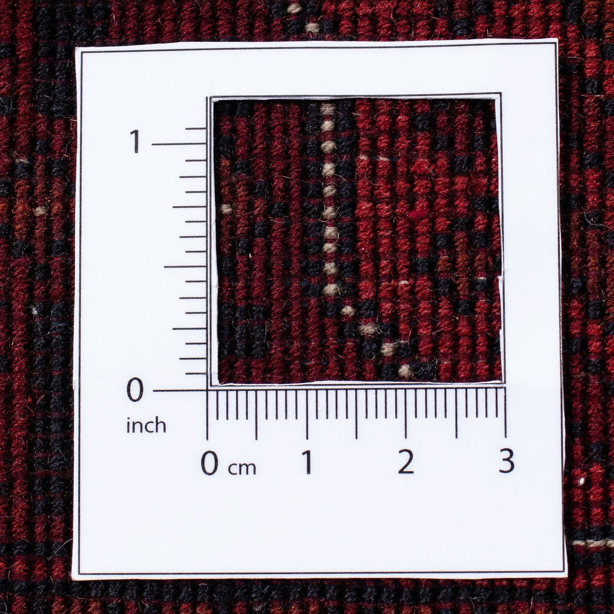 Afghaans tapijt - 287 x 202 cm - donkerrood