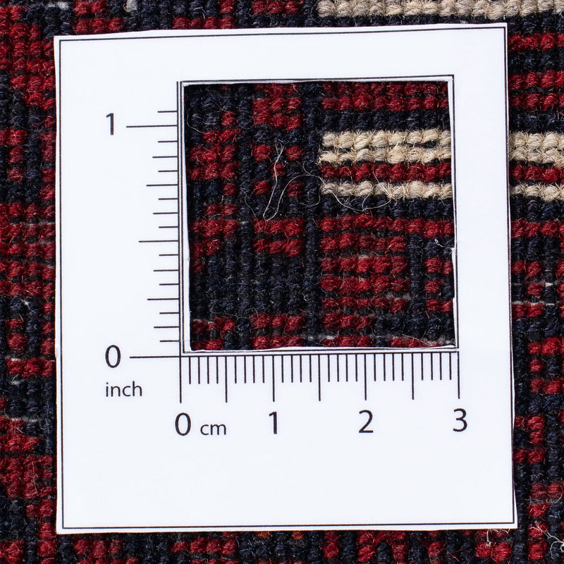 Turkaman tapijt - 243 x 164 cm - donkerrood