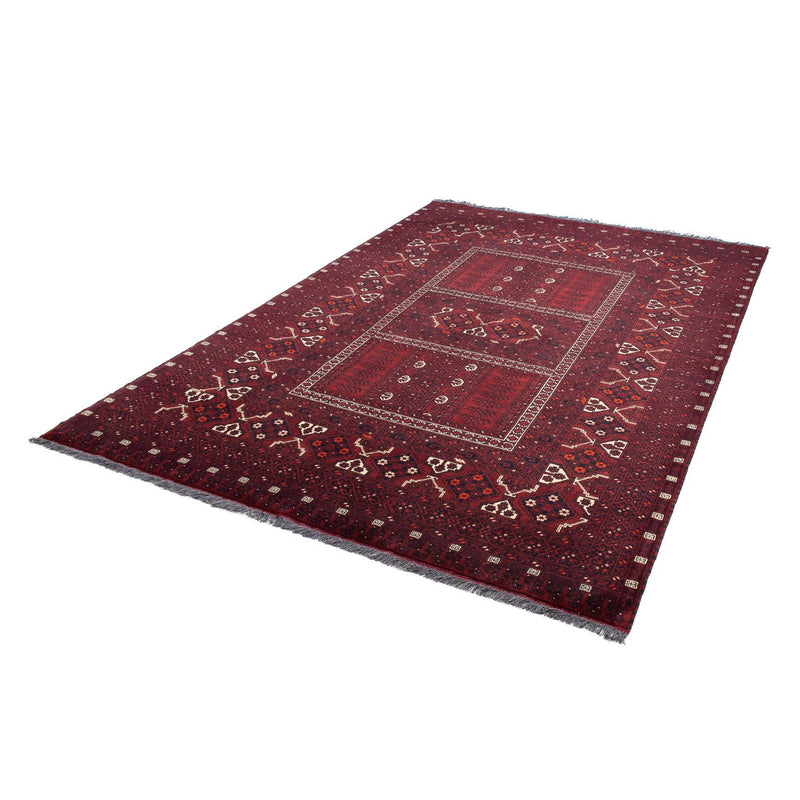 Turkaman tapijt - 240 x 160 cm - donkerrood