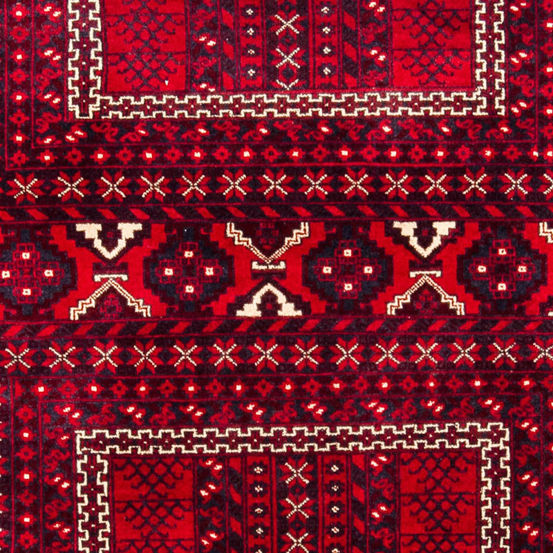 Turkaman tapijt - 245 x 156 cm - donkerrood