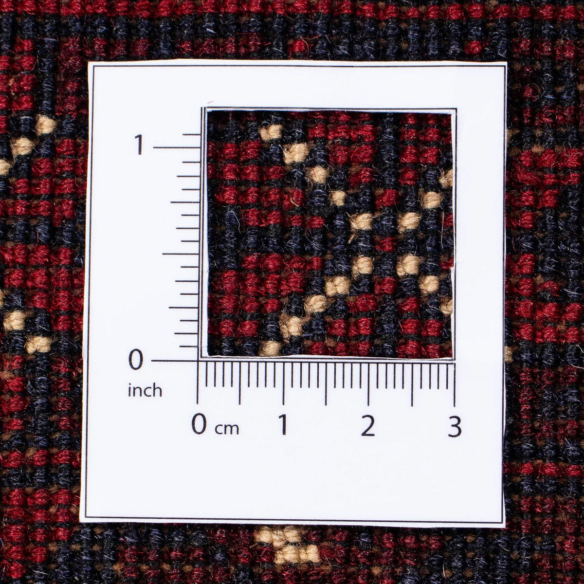 Turkaman tapijt - 245 x 156 cm - donkerrood