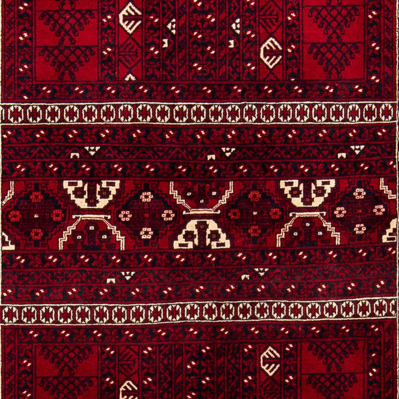 Turkaman tapijt - 237 x 156 cm - donkerrood