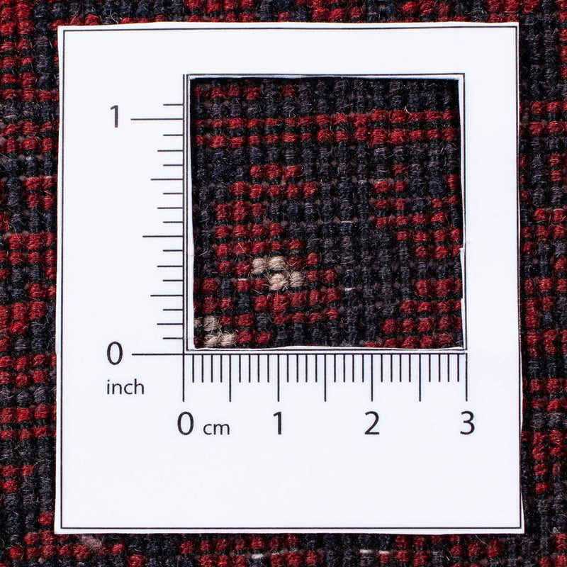 Turkaman tapijt - 237 x 156 cm - donkerrood