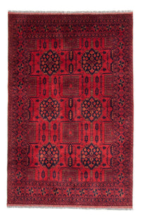 Afghaans tapijt - Kunduz - 196 x 130 cm - rood