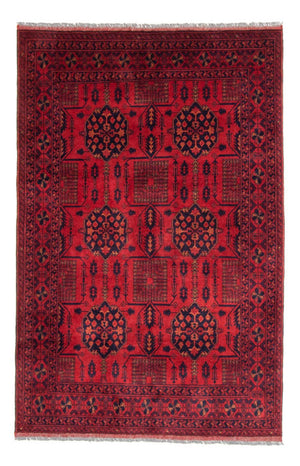 Afghaans tapijt - Kunduz - 196 x 130 cm - rood