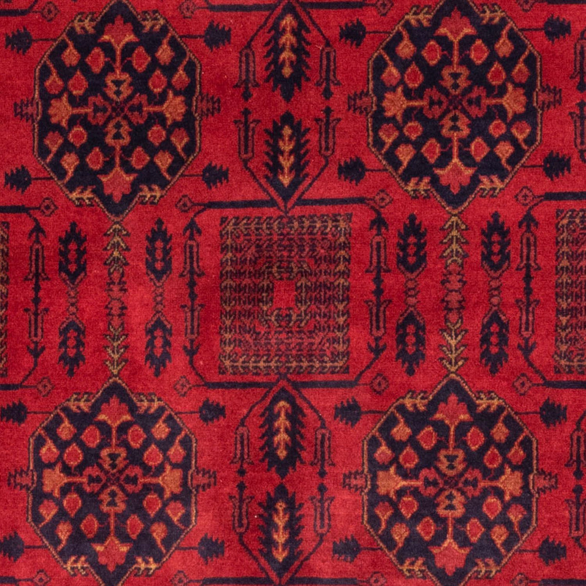 Afghaans tapijt - Kunduz - 196 x 130 cm - rood
