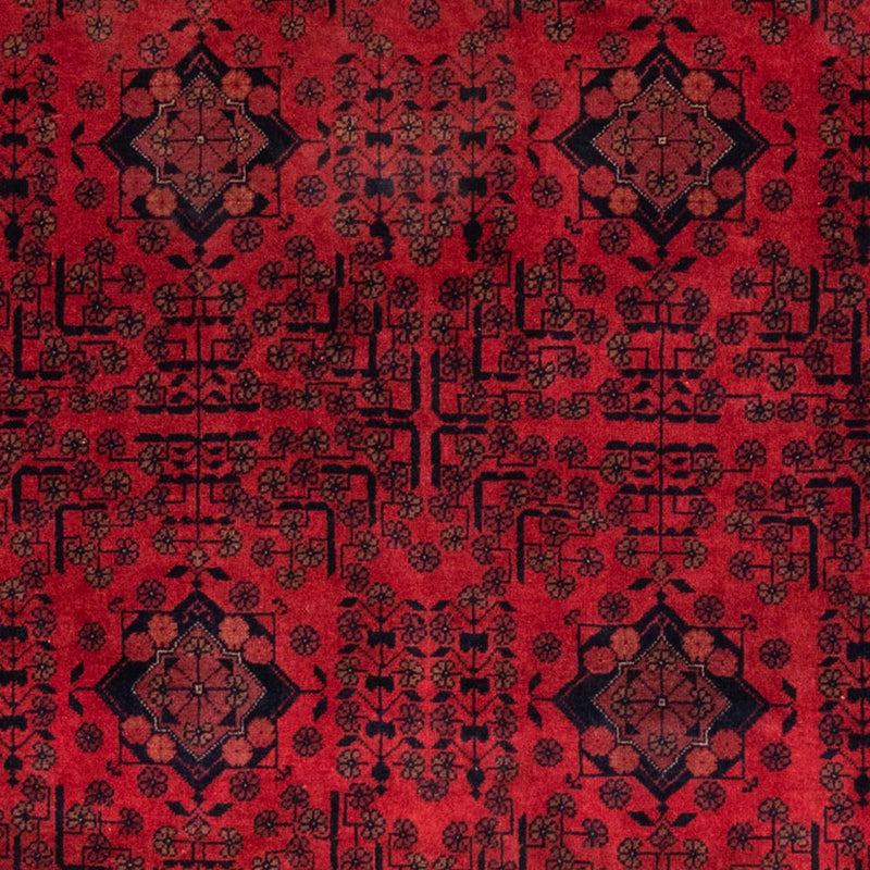 Afghaans tapijt - Kunduz - 200 x 130 cm - rood