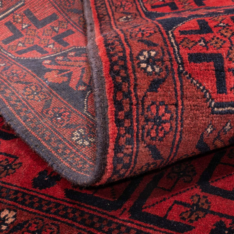 Afghaans tapijt - Kunduz - 190 x 130 cm - rood