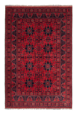 Afghaans tapijt - Kunduz - 188 x 129 cm - rood