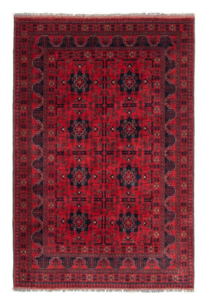 Afghaans tapijt - Kunduz - 188 x 129 cm - rood