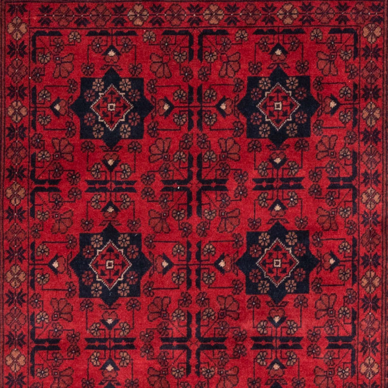 Afghaans tapijt - Kunduz - 188 x 129 cm - rood