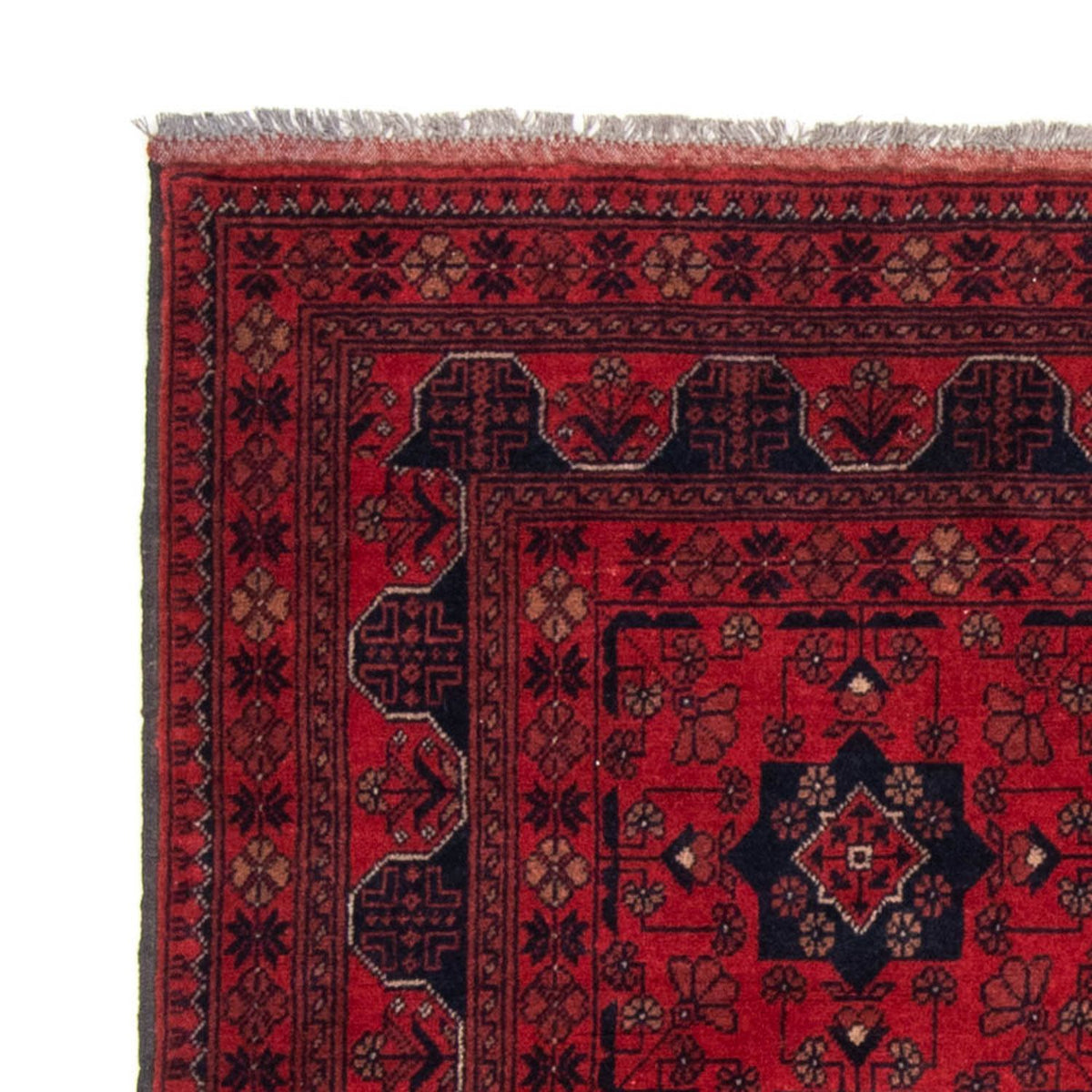 Afghaans tapijt - Kunduz - 188 x 129 cm - rood