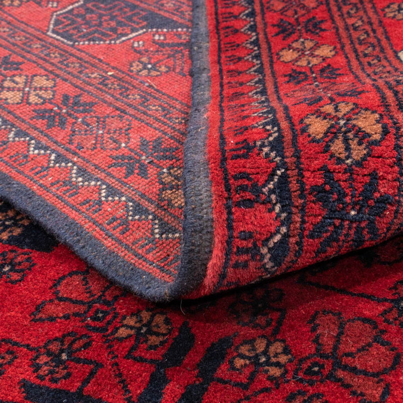 Afghaans tapijt - Kunduz - 188 x 129 cm - rood