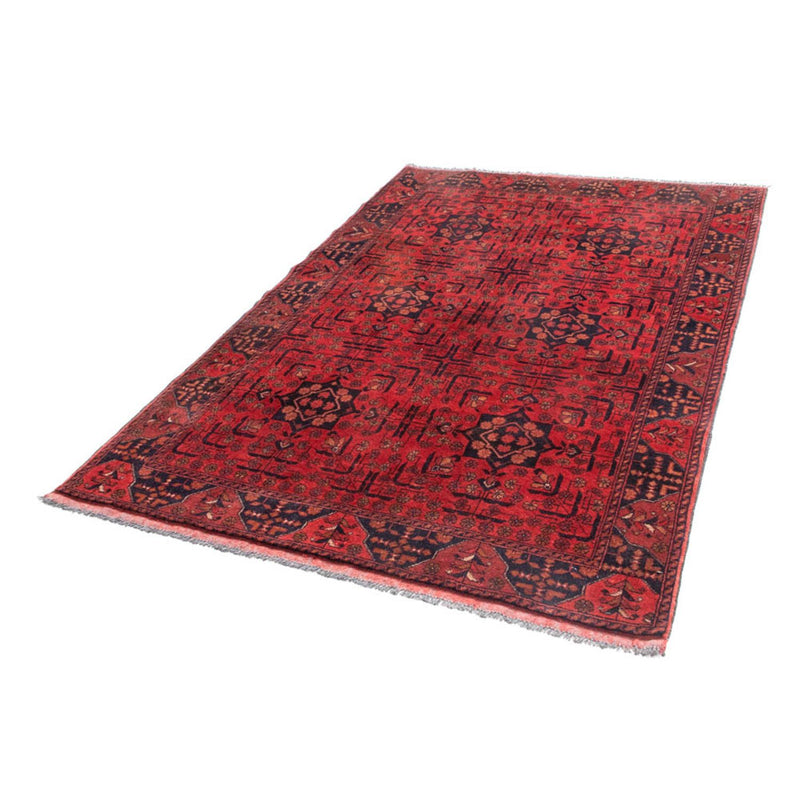 Afghaans tapijt - Kunduz - 193 x 129 cm - rood