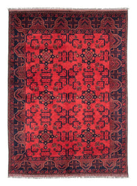 Afghaans tapijt - Kunduz - 184 x 127 cm - rood