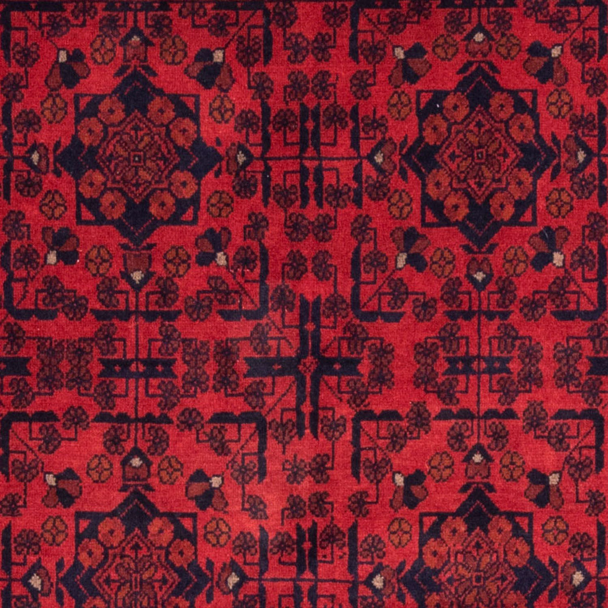 Afghaans tapijt - Kunduz - 186 x 126 cm - rood