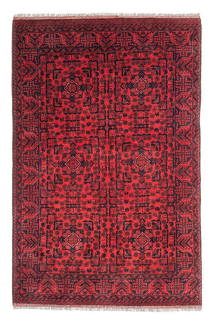 Afghaans tapijt - Kunduz - 187 x 122 cm - rood