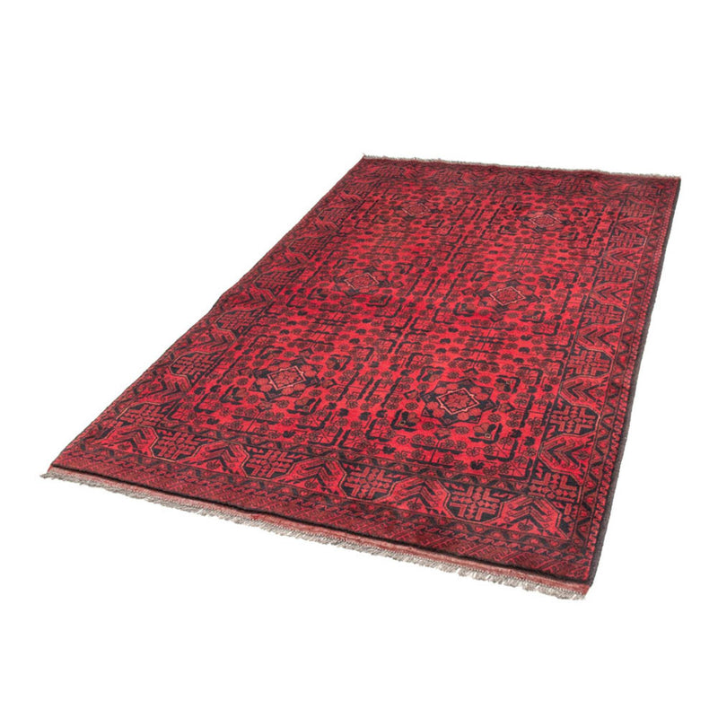 Afghaans tapijt - Kunduz - 187 x 122 cm - rood