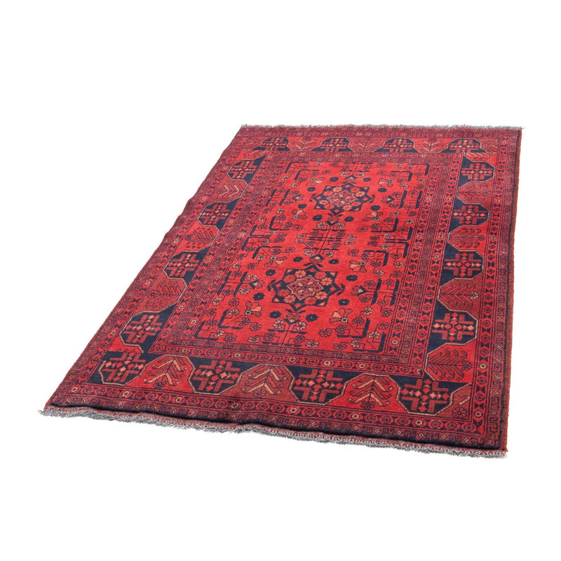 Afghaans tapijt - Kunduz - 151 x 103 cm - rood
